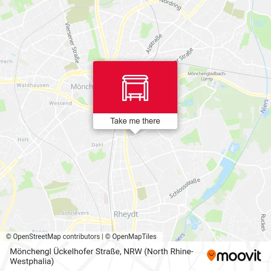 Карта Mönchengl Ückelhofer Straße