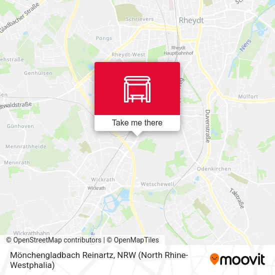 Карта Mönchengladbach Reinartz