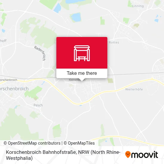 Korschenbroich Bahnhofstraße map