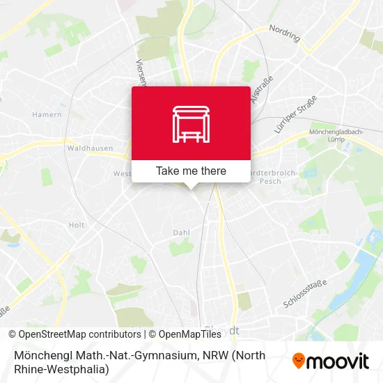 Карта Mönchengl Math.-Nat.-Gymnasium