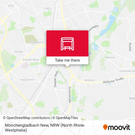 Карта Mönchengladbach New