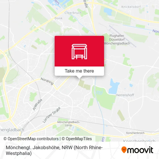 Карта Mönchengl. Jakobshöhe