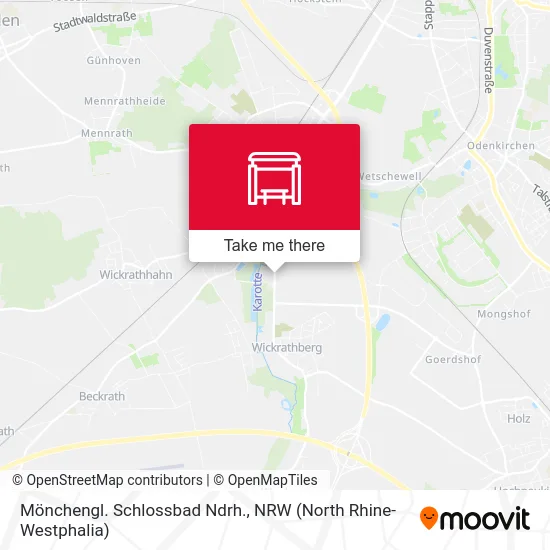 Карта Mönchengl. Schlossbad Ndrh.