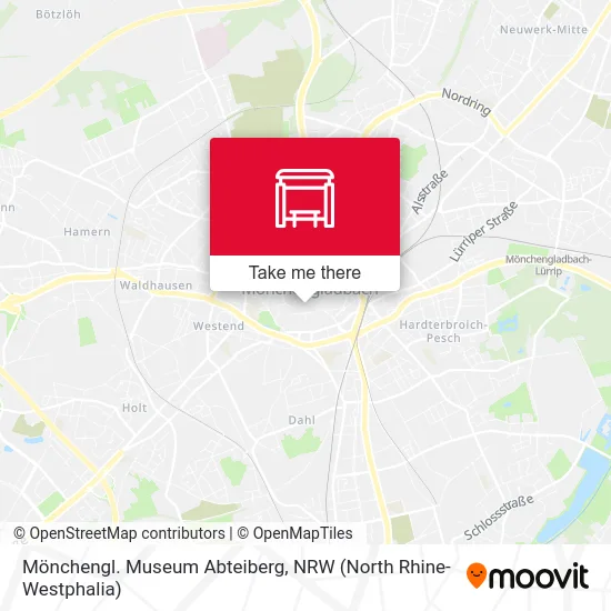 Карта Mönchengl. Museum Abteiberg