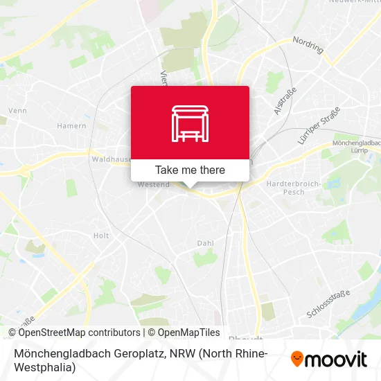 Карта Mönchengladbach Geroplatz
