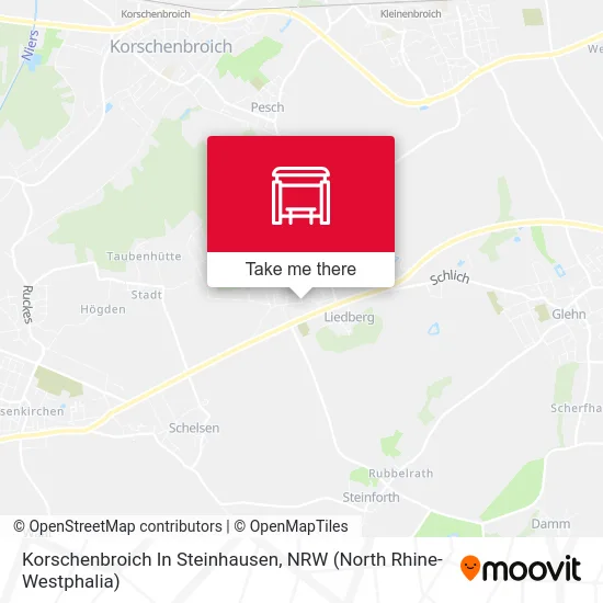 Korschenbroich In Steinhausen map