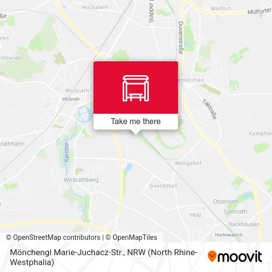 Карта Mönchengl Marie-Juchacz-Str.