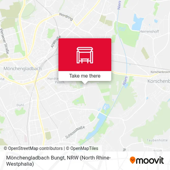 Карта Mönchengladbach Bungt