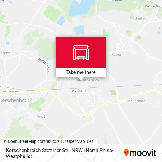 Korschenbroich Stettiner Str. map