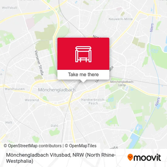 Карта Mönchengladbach Vitusbad