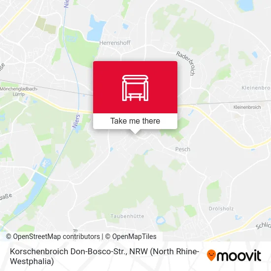 Карта Korschenbroich Don-Bosco-Str.