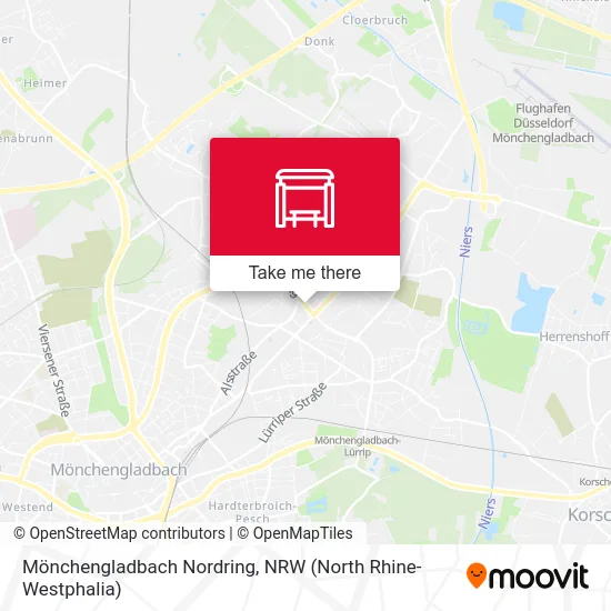 Карта Mönchengladbach Nordring