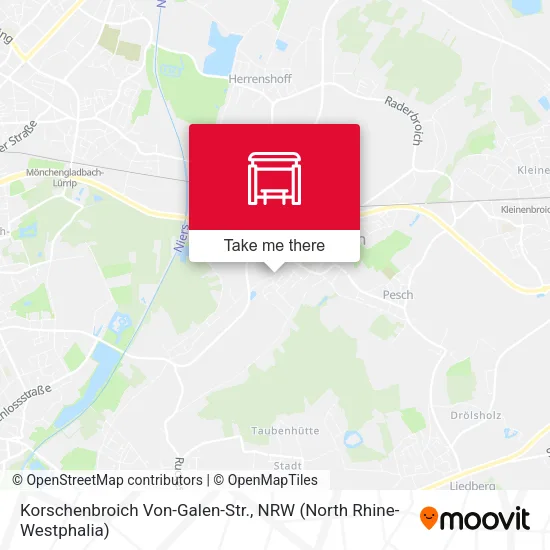 Карта Korschenbroich Von-Galen-Str.