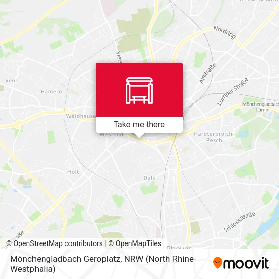 Карта Mönchengladbach Geroplatz