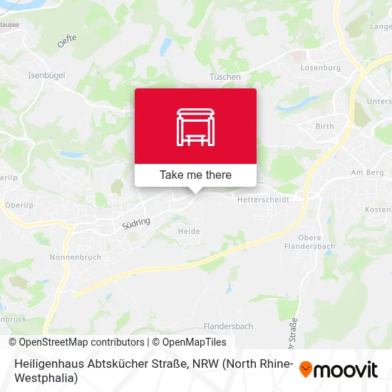 Heiligenhaus Abtskücher Straße map
