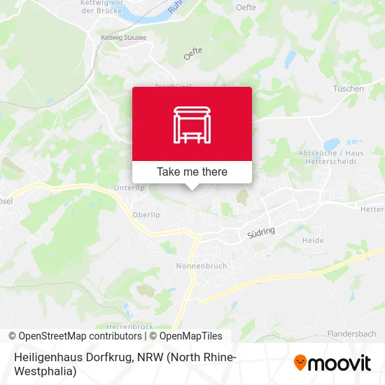 Карта Heiligenhaus Dorfkrug