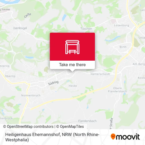 Карта Heiligenhaus Ehemannshof