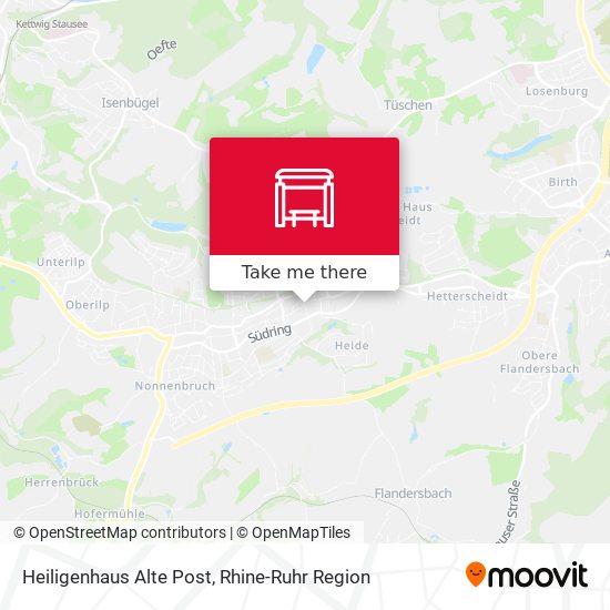 Heiligenhaus Alte Post map
