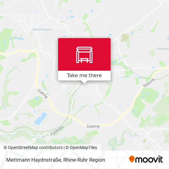 Mettmann Haydnstraße map