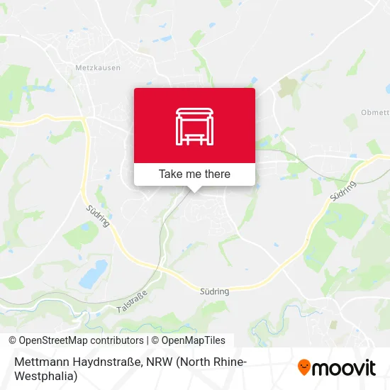 Карта Mettmann Haydnstraße