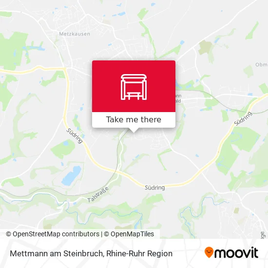 Карта Mettmann am Steinbruch