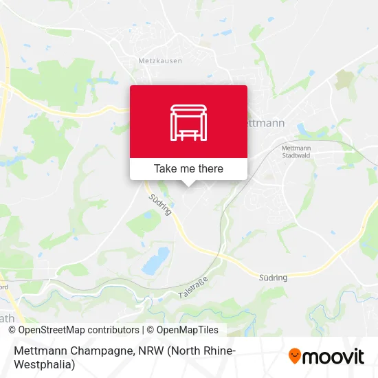 Карта Mettmann Champagne