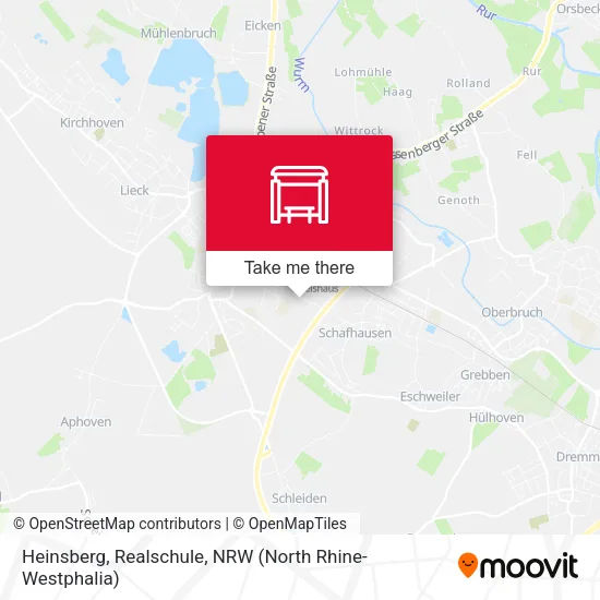 Карта Heinsberg, Realschule