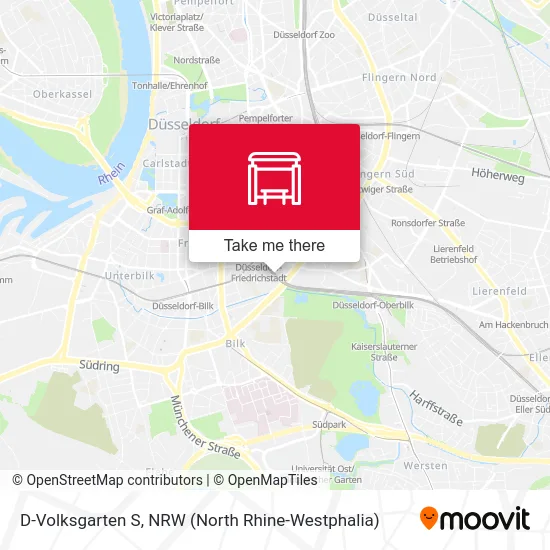 D-Volksgarten S map