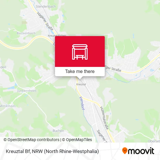 Карта Kreuztal Bf