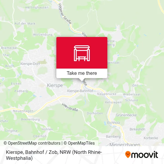 Kierspe, Bahnhof / Zob map