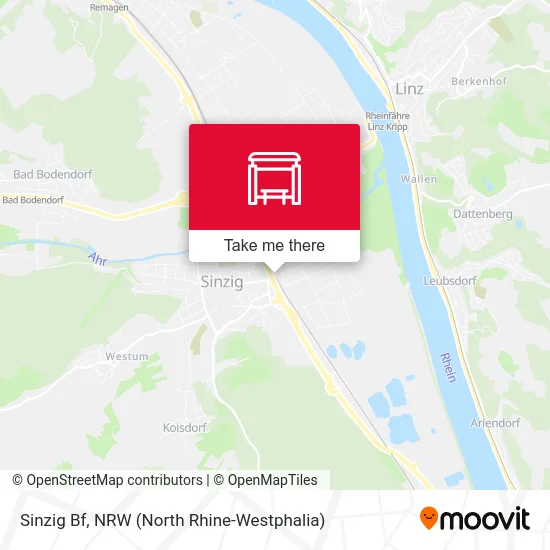 Карта Sinzig Bf