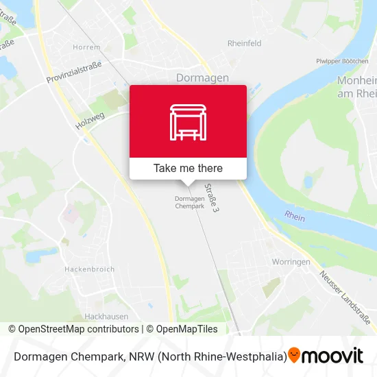 Dormagen Chempark map