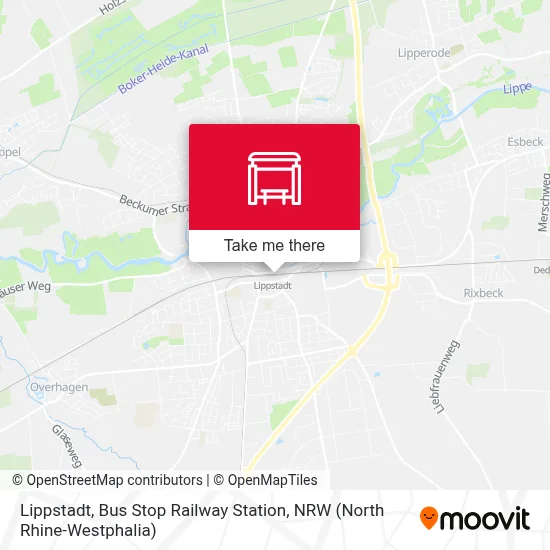 Lippstadt, Bustreff Bahnhof map