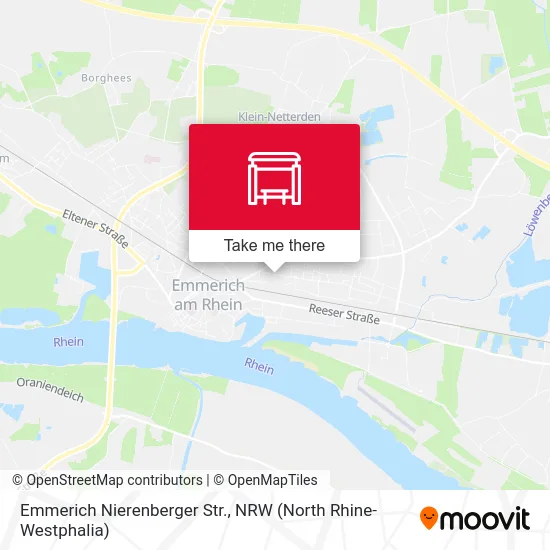 Карта Emmerich Nierenberger Str.