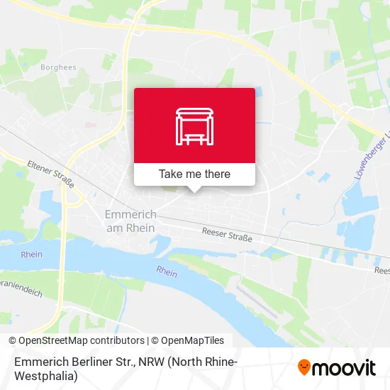 Карта Emmerich Berliner Str.