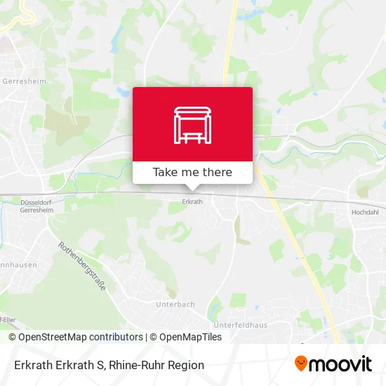 Карта Erkrath Erkrath S