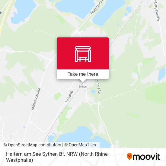 Haltern am See Sythen Bf map
