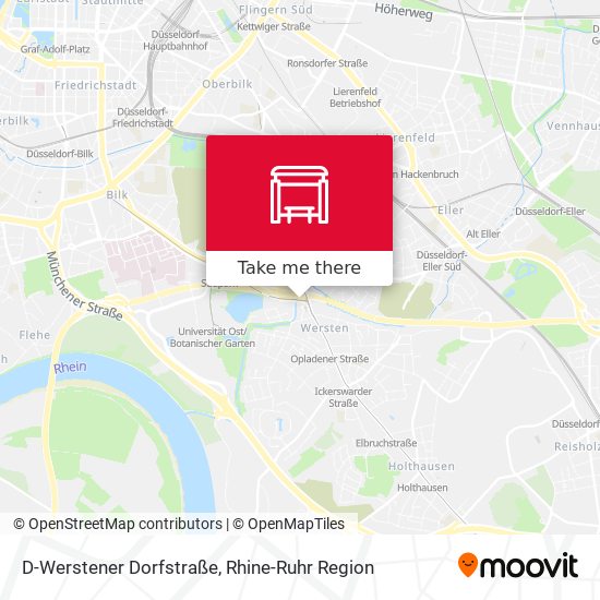 D-Werstener Dorfstraße map