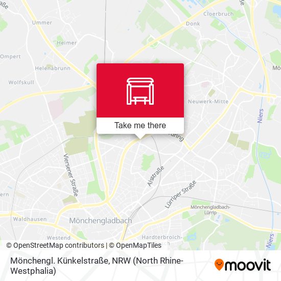 Mönchengl. Künkelstraße map