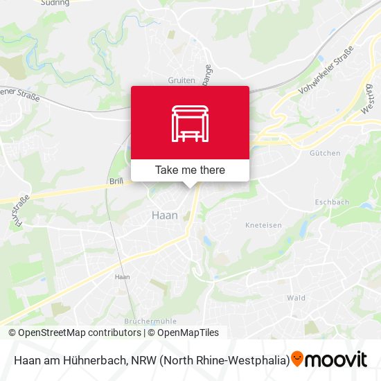 Haan am Hühnerbach map