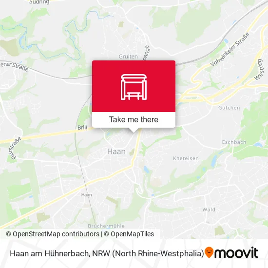 Карта Haan am Hühnerbach