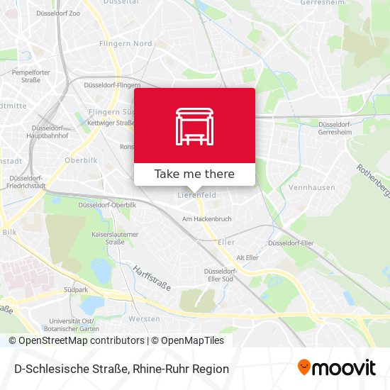 D-Schlesische Straße map