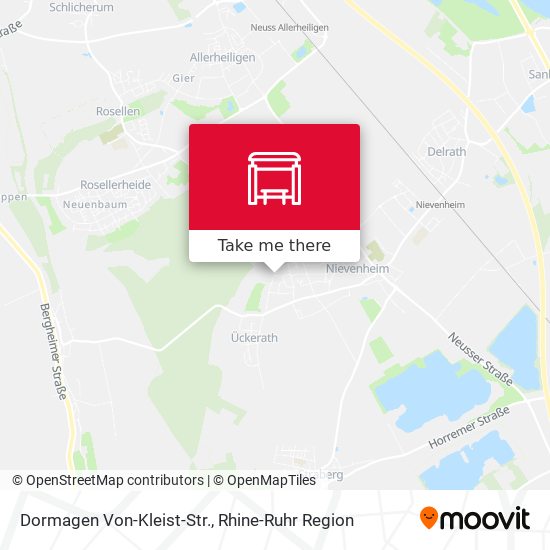 Dormagen Von-Kleist-Str. map