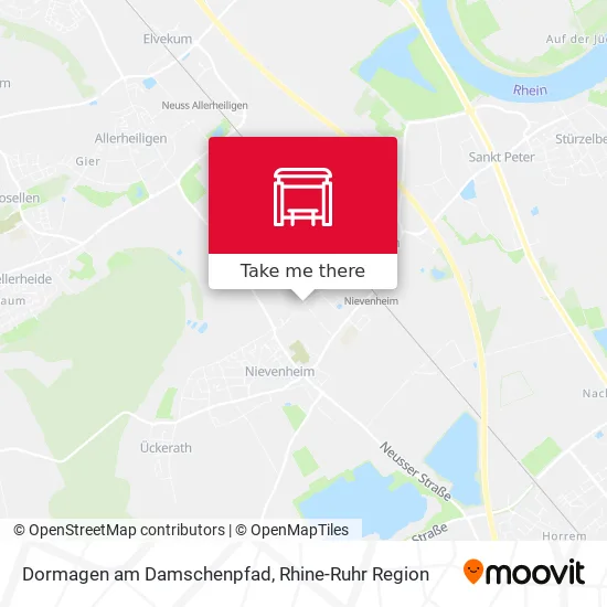 Карта Dormagen am Damschenpfad
