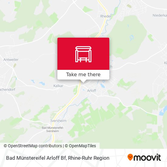 Bad Münstereifel Arloff Bf map