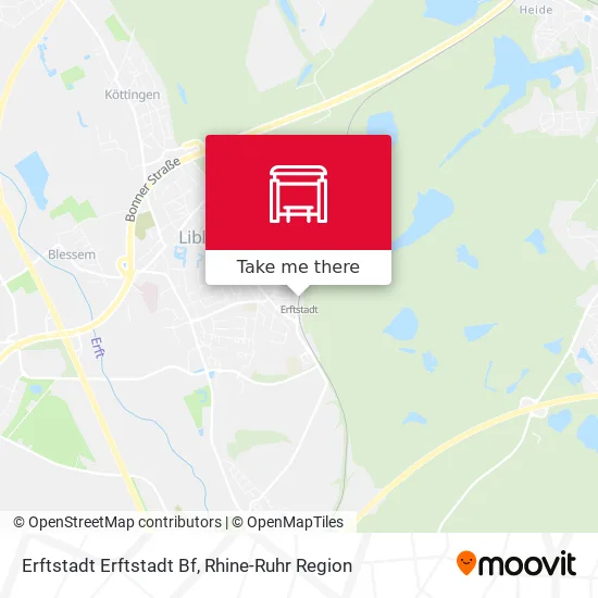 Карта Erftstadt Erftstadt Bf