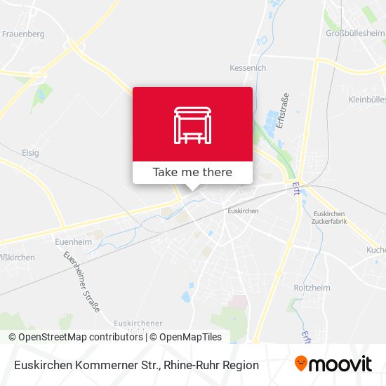 Карта Euskirchen Kommerner Str.