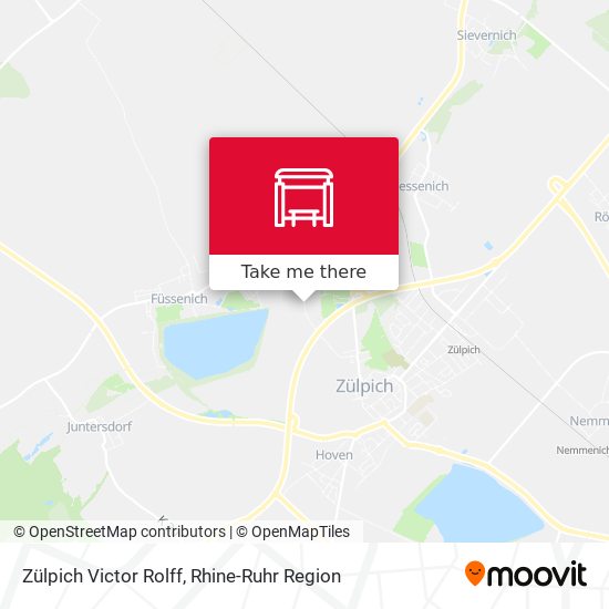 Zülpich Victor Rolff map