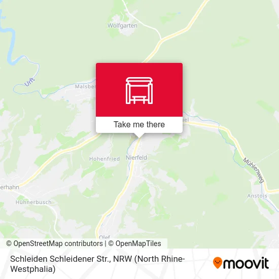 Карта Schleiden Schleidener Str.
