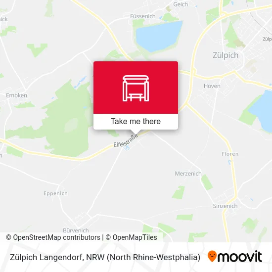 Карта Zülpich Langendorf